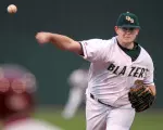 Randy Mills picked up his first win of the season with seven solid innings Sunday at No. 2 LSU.