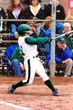 Sara Christophel hit her team-leading second home run of the season on Tuesday