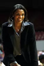 Head coach Audra Smith and her coaching staff recognized several players for their achievements this season