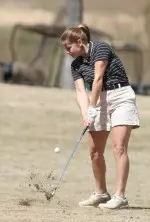 Senior Liz Schweihs is coming off a career-best round heading to the C-USA Tournament. Photo by Ashley Fleming.