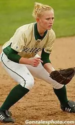 Dusti Roberts hit her first-career home run on Saturday