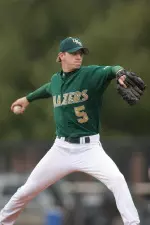 Jeff Brown threw a complete game and improved his record to 7-2 on Saturday afternoon.