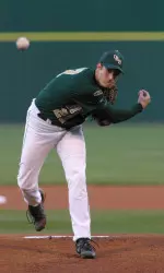 Adam Price pitched six shutout innings in relief to pick up the victory on Friday.