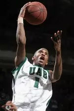 Donell Taylor hopes to become the first Blazer since Reginald Turner to be drafted by an NBA team. Photo by Ashley Fleming.
