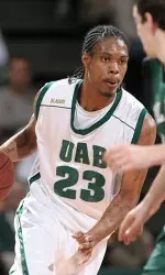 Senior forward Demario Eddins and the Blazers will face UMass in the 27th Annual Tip-Off Classic. Photo by Ashley Fleming.