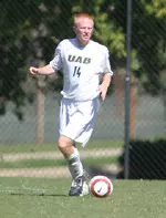 Sophomore defender Joe Klosterman and the Blazers host the UAB Classic this weekend. Photo by Ashley Fleming.