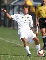 Defender Logan Alexander and the Blazers ready for C-USA play at SMU Friday. Photo by Ashley Fleming.
