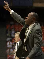 Mike Anderson will face his alma mater for the first time as a head coach on Wednesday. Photo by Ashley Fleming.