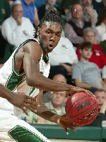 Freshman Lawrence Kinnard came up clutch for UAB. Photo by Ashley Fleming.