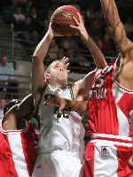 Derrick Broom eclipsed his career-high by seven points on Saturday. Photo by Ashley Fleming.