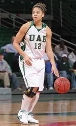 Junior Diamond Rogers and the rest of the Blazers host Ole Miss in the 2006-07 home opener Tuesday evening.