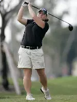 Freshman Christina Wentworth's title is the first individual medalist finish for UAB this year. Photo by J.C. Ridley.