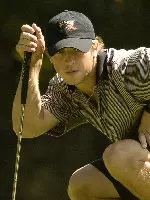 Garrett Osborn is one of three Blazers in the top 14 at the C-USA Championships. Photo by Steve Wood.