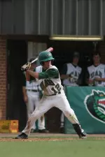 Ryan Metcalf went a perfect 3-for-3 at the plate against Houston