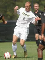 Former Blazer Jason McLaughlin scored the game-winner against UAB Wednesday. Photo by Ashley Fleming.