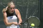 Julia von Samson has won four-straight matches for the Blazers