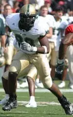 Senior Jermaine McElveen is one of three senior defensive ends for the Blazers.