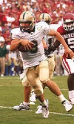 Quarterback Sam Hunt came off the bench to combine for 214 passing and rushing yards.