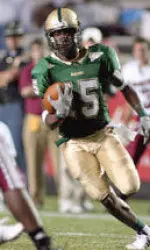 Sylvester Mencer caught five passes for 96 yards and a touchdown in Saturday's win over Troy.