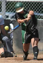 Holly Krzan's two-run home run helped the Blazers defeated UAH 2-0 in game one.