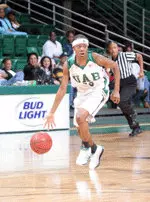 Junior Britney Jones had 11 points and a team-high five assists in UAB's win over Lipscomb Saturday.