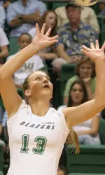 Nevena Stefanov had a double-double 42 assists and 10 digs Sunday.