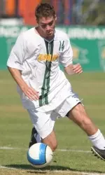 UAB forward Frank Brown led his team with three shots at No. 7 Tulsa, two of which came on frame.