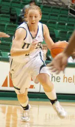 Freshman Amanda Peterson and the Blazers host Team Alabama in an exhibition contest Sunday afternoon.