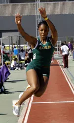 Senior Penny Shields and the Blazers will compete in the LSU Twilight meet on Saturday.