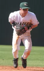 Jonathan Merritt was 2-for-3 at the plate on Wednesday.