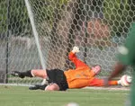 Wes Johnson made several key saves against the Chicago Fire of the MLS.