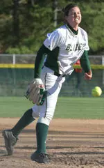 Jennifer Nelson reached the 200-strikeout plateau for the season on Sunday, just the second C-USA pitcher to reach that mark.