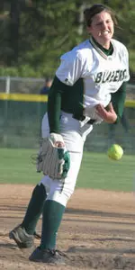 Jennifer Nelson broke UAB's career strikeout record with her 552nd strikeout on Sunday against UCF.