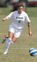 Sophomore Danya Barsalona scored one goal and tallied one assist in UAB's 2-0 win over Georgia State.