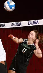 Casey Dent holds a team-best .371 hitting percentage this season.