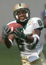 Darryl Harris had one catch for 28 yards against Michigan State.