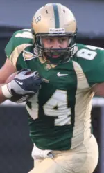 Tight end Zach Lankford is a captain for Saturday's game in Hattiesburg, Miss.