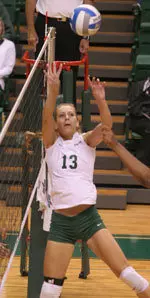 Nevena Stefanov racked up a season-best 55 assists in the win over Tulane.