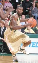 Senior Lawrence Kinnard and the Blazers open the 2008-09 season Saturday.