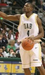 Senior guard Paul Delaney III led the Blazers with 24 points in the win at Troy.
