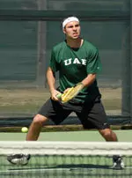 Dan Cornei is one of three UAB players in Sunday singles quarterfinals.