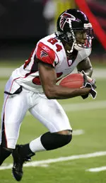 White ranks second in the NFL in receiving yards this season with 1,310.