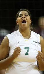 Lilly Domingos and the Blazers advanced to the second round.