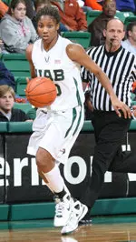 Junior Tamika Dukes had 12 points and 12 rebounds in UAB's loss to Central Michigan.