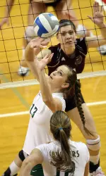 The Blazers will be meeting Nebraska for the first time in volleyball.