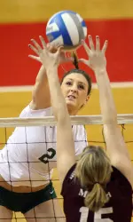 Andrea Lalic and UAB played Nebraska for the first time in program history Saturday.