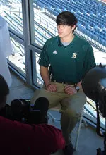Brandon Wallace expressed his enthusiasm for the upcoming season with the media on Monday.