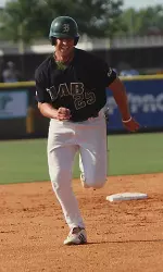 Ryan Keedy was 3-for-5 with two RBI against the Rainbows Tuesday.