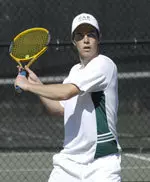 Thomas Petrich won in singles and doubles.