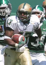 Frantrell Forrest caught a pair of long TD passes in Saturday's scrimmage.